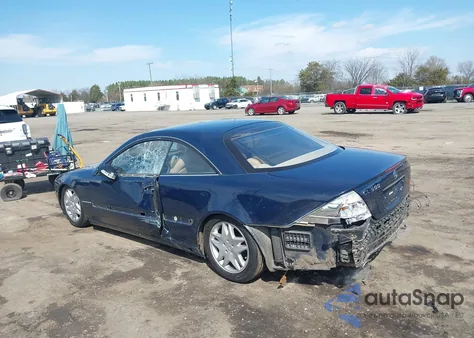 2002 Mercedes-Benz Cl 500 из США, поврежденный, VIN WDBPJ75J82A030901
